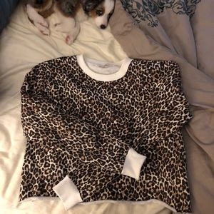 American eagle crew neck crop top